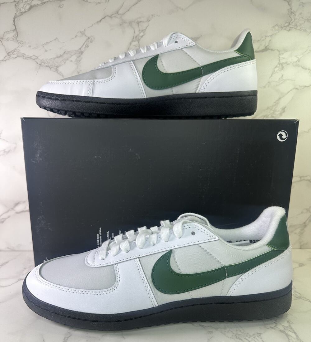 Nike Field General 82 SP Men’s Size 10.5 Sneakers White Gorge Green FQ8762-104